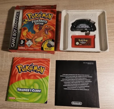 Pokemon Feuerrote Edition + OVP - Nintendo Game Boy Karton Verpackung Advance - Bild 1 von 4