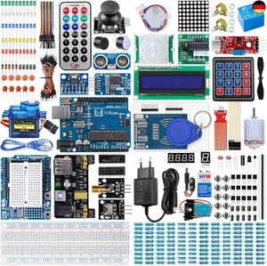 Starter Kit für Arduino Elektronik Set Miuzei Vollversion Kit Elektro Bausatz  - Bild 1 von 6
