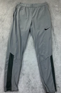 Herren Nike Pro Dri-FIT Hose Training Small Grau Workout Fitted Tapered Jogginghose - Bild 1 von 12