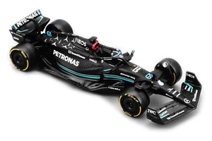 2023 MERCEDES-BENZ AMG PETRONAS F1 TEAM #63 1/43 DIECAST CAR BBURAGO 18-38080/63 - Picture 1 of 2