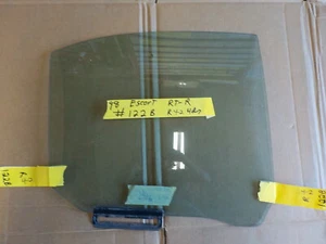 1997 -2003 ford escort 4dr right passenger rear back door power glass window # - Picture 1 of 7
