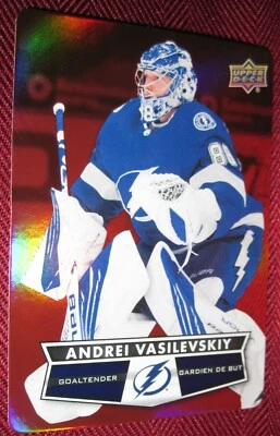 2021-22 UPPER DECK TIM HORTONS RED DIE CUT #DC-33 ANDREI VASILEVSKIY - Image 1 of 2