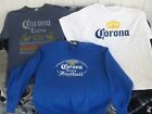 Corona Extra Beer Advertising Clothing Lot 3 shirts with hat