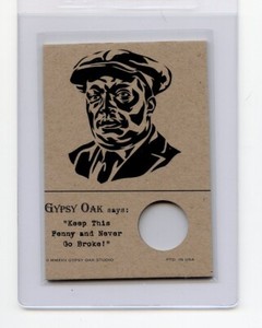#PBC0173 RUBE FOSTER Rare Coin Collector Penny Baseball Card