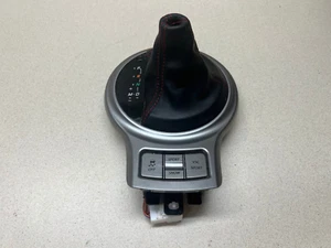 2013-2017 SCION FR-S SHIFTER SURROUND TRIM BOOT BLACK/SILVER OEM - Picture 1 of 3