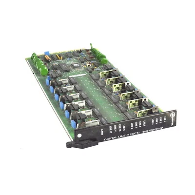 Mitel Digital Line (12CCT) 9109-012-001-NA AA_BAC SX-200 Phone Card - Image 1 of 4