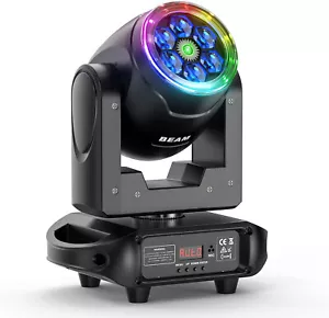 90W Teste Mobili Beam LED RGBW Palcoscenico Illuminazione con Strisce Luminose D - Foto 1 di 5