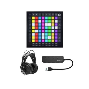 Novation Launchpad Pro MK3 Bundle with Over-Ear Headphones and 3.0 4 Port USB... - Picture 1 of 9