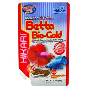 Hikari USA Betta BioGold Pellets Fish Food 1ea/0.7 oz Free Shipping