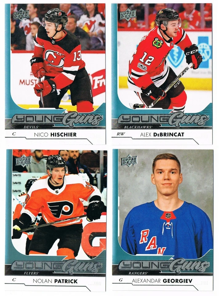 2017-18 17-18 Upper Deck Young Guns Rookie RC Series 1 & 2 & Update Pick List !! - Image 1 of 1