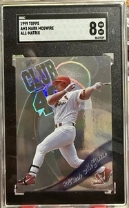 Topps Am1 Mark McGwire All-Matrix SGC 1999 8 casi nuevo como nuevo - Imagen 1 de 3