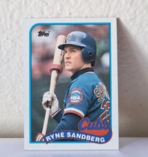 1989 Topps RYNE SANDBERG MLB Chicago Cubs 2nd Base Baseball Card # 360
