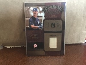 2004 Donruss Classics #CC-10 Don Mattingly  Game Used Bat 26/50 Rare ! Yankees 