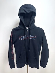 Women’s M/38,Powerwolf Fruit Of The Loom Vintage Printed Dense Hoodie,Jacket - Picture 1 of 9