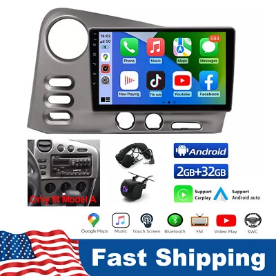 Apple CarPlay For 2003-2008 Pontiac Vibe Android 13 Radio Stereo GPS Navigation Foto 1 de 4