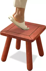 Holz Tritthocker Bett Stufen für Hochbetten für Erwachsene Kinder Stuhl tragbar mit Ha - Bild 1 von 12
