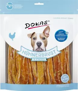 DOKAS - petto di pollo a strisce snack per cani confezione da 5 (5 x 500 g) - Foto 1 di 1
