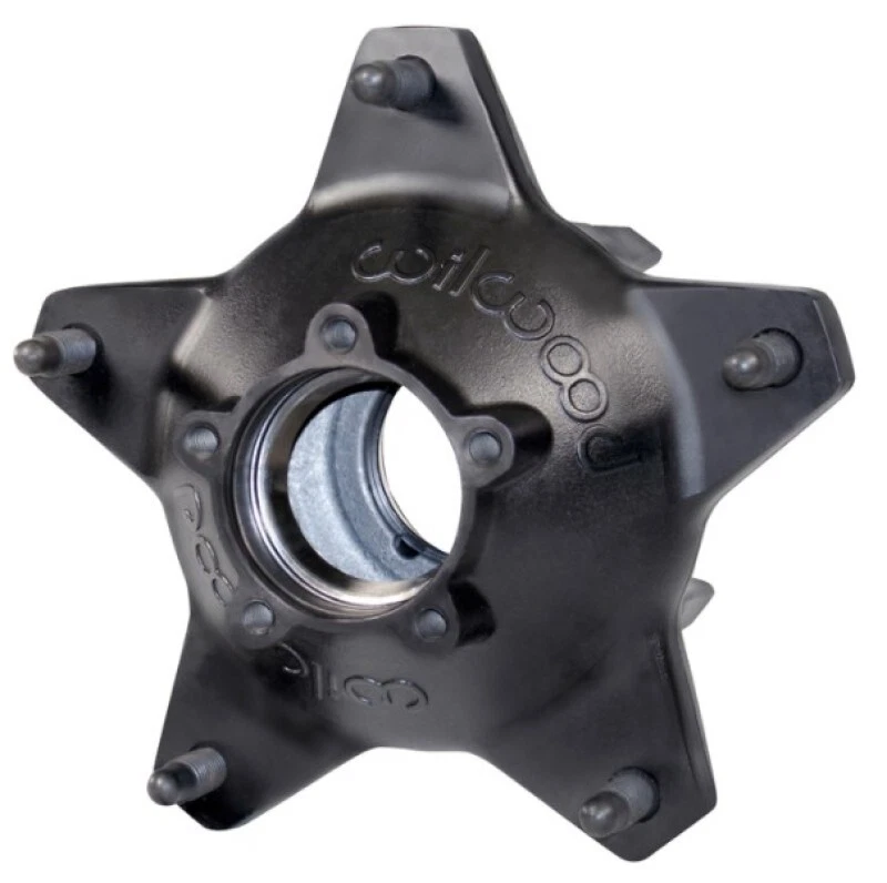 Wilwood Hub-Starlite 55 Rear - Standard Offset 5/8 C Studs-Black - Image 1 of 1
