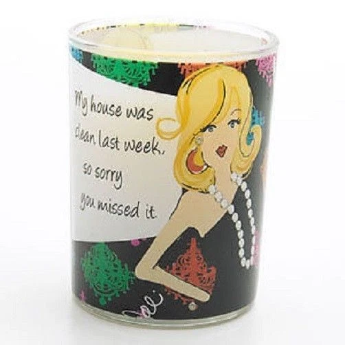 NUEVO TARRO DE VELA DE VIDRIO MI CASA ESTABA LIMPIA LA SEMANA PASADA REGALO DEL DÍA DE LA MADRE MAMÁ HIJA Foto 1 de 1