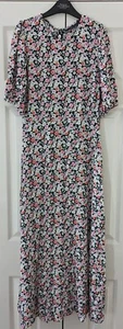 ** Pretty Long Floral Dress Size 10 From M&S Collection 👗** - Picture 1 of 11