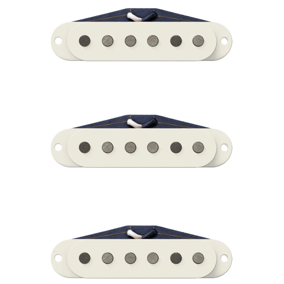 Juego de pastillas Bare Knuckle PAT Pend '63 placa de chapa Stratocaster, pergamino Foto 1 de 1