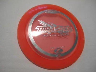 NEW UNTHROWN DISCRAFT THRASHER DISTANCE DRIVER DISC GOLF PINK Z LINE PLASTIC - Image 1 of 3