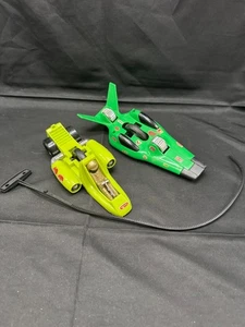 Par de coches verdes Kenner Super Sonic Power Racers años 70 de colección - Imagen 1 de 10