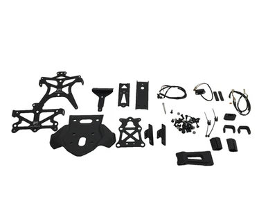 Juego Porta Matrículas Ducati Multistrada Aluminio 1200 S ABS CD 96980281A AC Foto 1 de 4