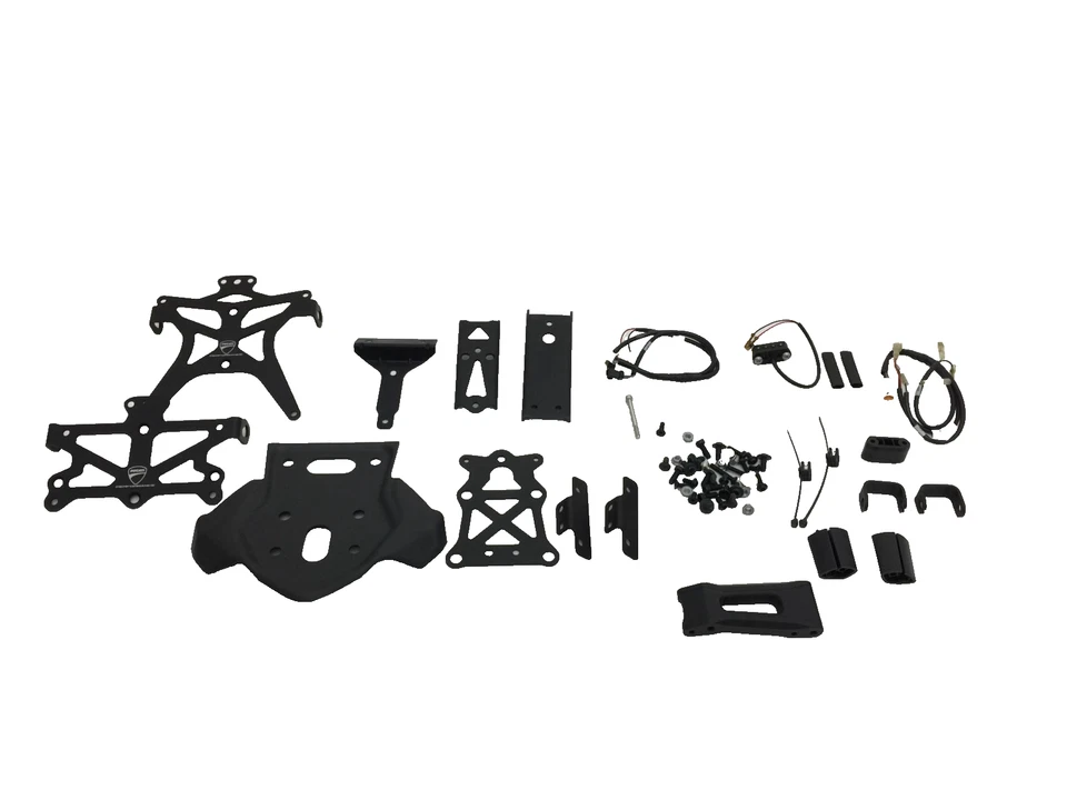 KIT PORTATARGA DUCATI MULTISTRADA ALLUMINIO 1200 1200 S ABS CD 96980281A AC Foto 1 de 4