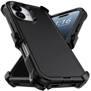 Funda resistente a prueba de golpes con clip para cinturón para Apple iPhone 17/17 Pro Max/Aire - Imagen 1 de 28
