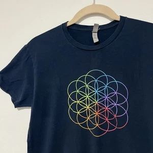 Coldplay A Head Full of Dreams World Tour 2017 T-Shirt Adult M Band Concert - Picture 1 of 6