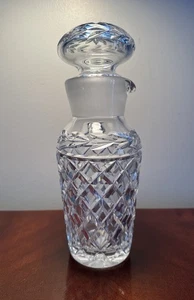 Vtg WATERFORD CRYSTAL Glandore Lidded Martini Cocktail Shaker Carafe IRELAND - Picture 1 of 21
