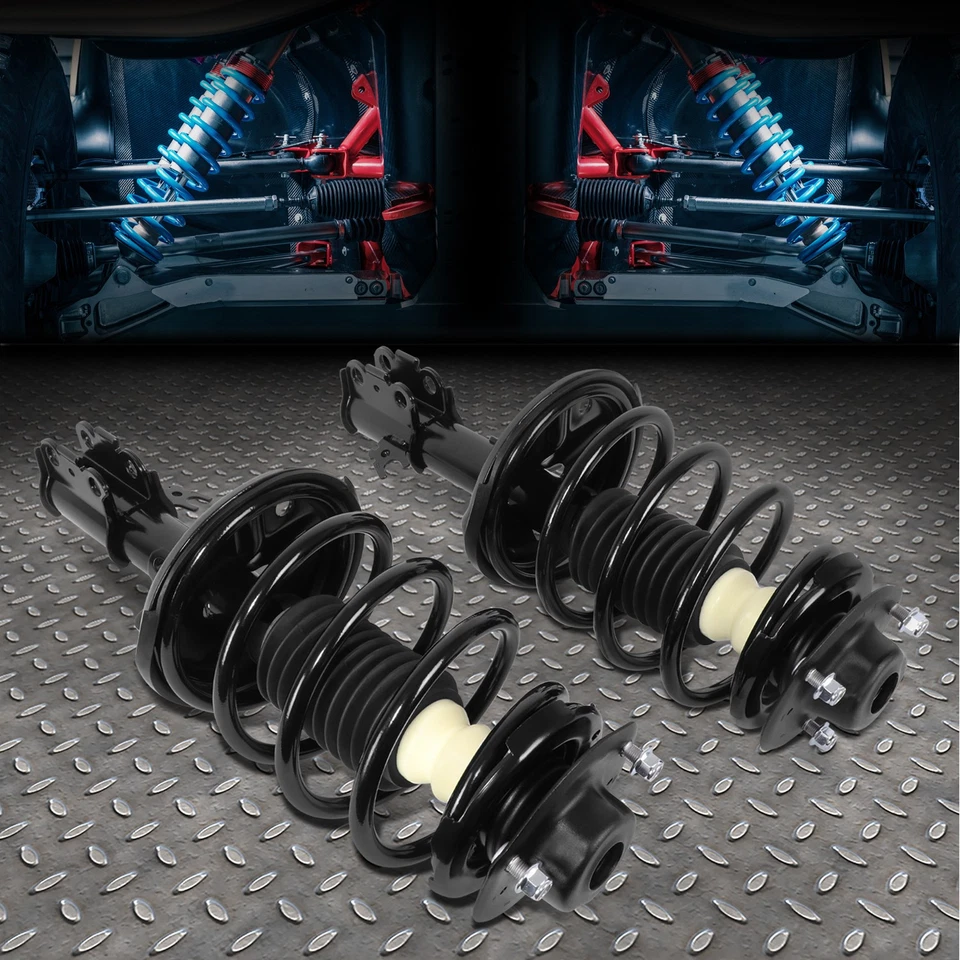 For 97-01 Toyota Camry Steel Pair Front Complete Strut & Coil Spring Assembly - Изображение 1 из 4