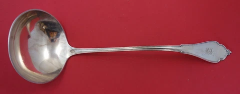 Gothic aka Eureka by Vanderslice Sterling Silver Soup Ladle / Punch Ladle 13" Cover