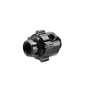 Billet Inline Thermostat Housing & Bypass Sensor Port Fits 1-1/2" Hose 1.5" -16 - Picture 1 of 5