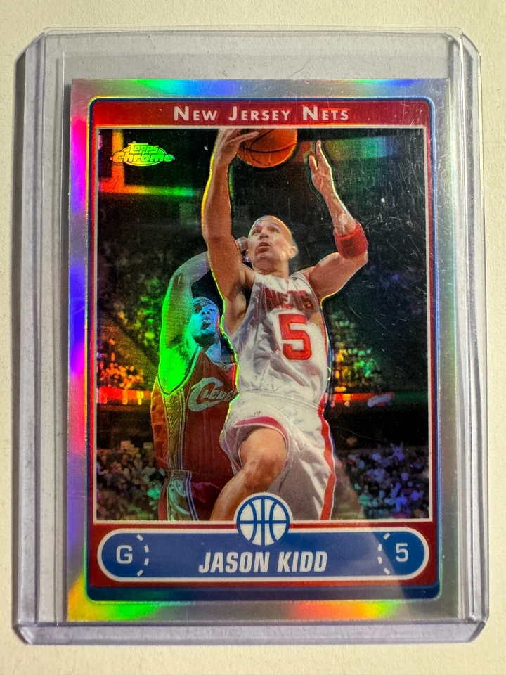K164,313 - 2006-07 Topps Chrome Refractors #56 Jason Kidd - Image 1 of 1