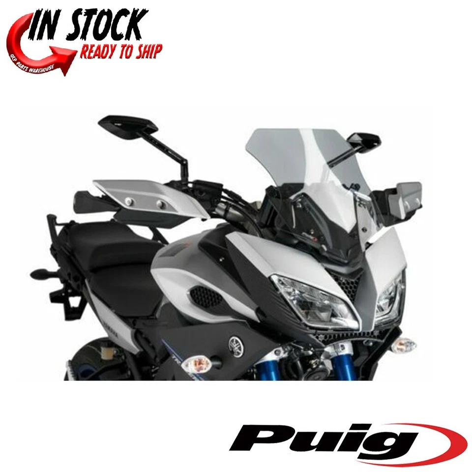 Puig Racing Windscreen Light Smoke #7645H Yamaha FJ-09 2015-2017 - Изображение 1 из 1