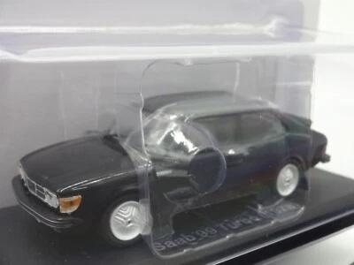 Saab 99 Turbo 1978 Black  1/43 Scale Box Mini Car Display Diecast Vol 303 - Image 1 of 4