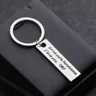 Engraving Good Drive Safe Driving Stainless Steel Good Drive Keychain