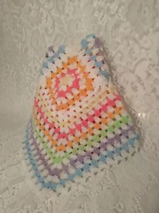 Regenbogen Unisex kuscheliger Komfort Kind tragen afghanisch 22 x 22 Zoll tblbj1 - Bild 1 von 12
