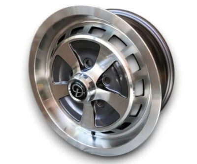 XJS Style Leichtmetallfelgen silber für Jensen Interceptor FF 66- 76 6x15 ET 33 - Bild 1 von 3