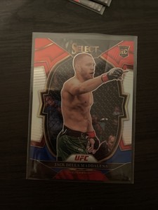 2023 Select UFC Jack Della Maddalena Concourse Silver Prizm Rookie RC #16