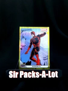 2023 UD Marvel Platinum Daredevil Yellow Rainbow #96 - Picture 1 of 2