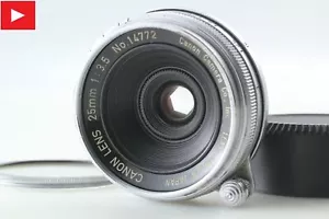 【EXC +5】 Canon 25mm f/3.5 LTM L39 Leica Screw Mount Lens Topogon from JAPAN - Picture 1 of 12