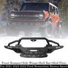 Front Bumper For 2021-2024 Ford Bronco Off Road Modular Bumper w/Skid Plate USA Ford Bronco