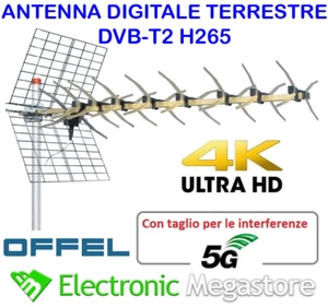Antenna Tv Esterna Digitale Terrestre Direttiva Alto Guadagno Canali 21-48 UHF - Foto 1 di 2