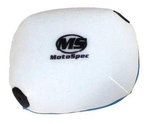 Filtro de aire de espuma reutilizable de doble etapa MOTOSPEC para 17-22 HUSQVARNA FE450 FX450 - Imagen 1 de 5