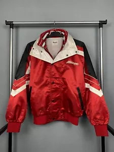 Mizuno 90s Vintage Mens Nylon Bomber Jacket Size M - Picture 1 of 9