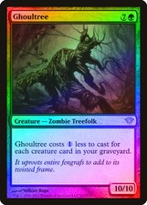 Ghoultree FOIL Dark Ascension NM Green Rare MAGIC THE GATHERING CARD ABUGames
