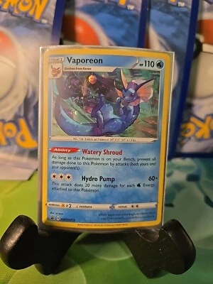 Vaporeon SWSH072 SWSH: Sword & Shield Promo Cards Holo - Image 1 of 2